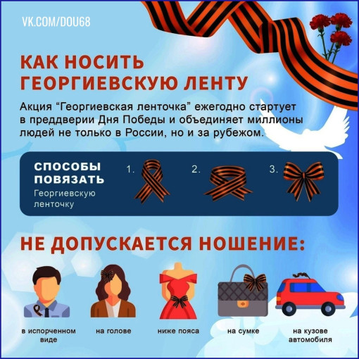 ГЕОРГИЕВСКАЯ ЛЕНТА: НОСИМ СО ВСЕМ УВАЖЕНИЕМ ГЕОРГИЕВСКАЯ ЛЕНТА: НОСИМ СО ВСЕМ УВАЖЕНИЕМ.